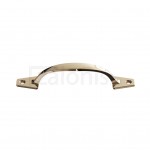 HANDLE WITH EXTERNAL SCREWS 130 / GOLD